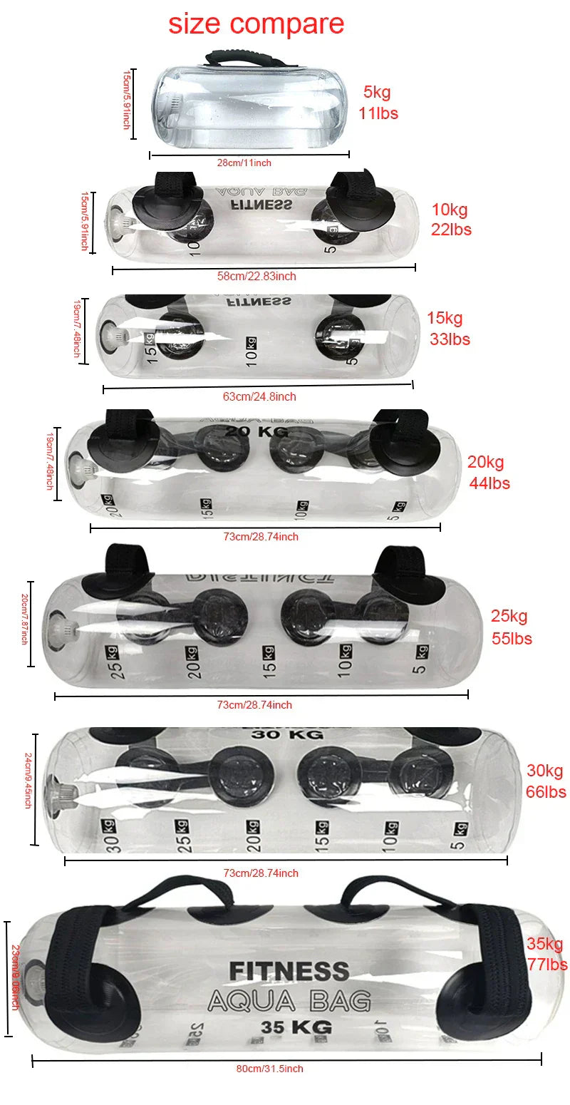 Water Power Weightlifting Bag
