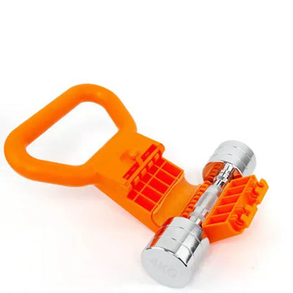Adjustable Kettlebell Grip – Convert Dumbbells to Kettlebells for Home Gym