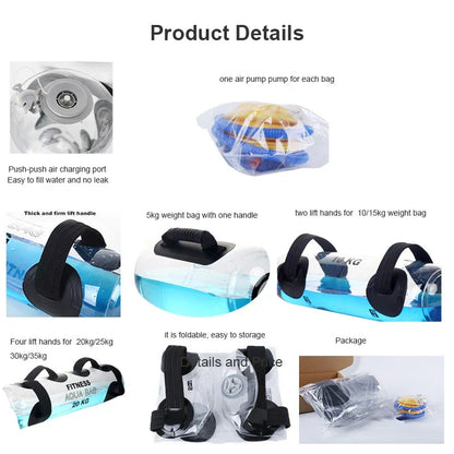 Water Power Weightlifting Bag